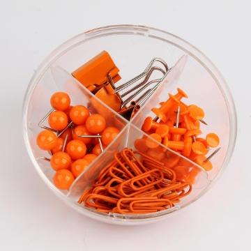 Agrandir l'image de Ensemble de Piques Mixtes, Clips + Perspective + Bulldog + Aiguille Couleur Orange - Mas 622-623 Image de Ensemble de Piques Mixtes, Clips + Perspective + Bulldog + Aiguille Couleur Orange - Mas 622-623