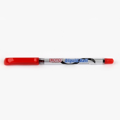 Picture of Liquid Ballpoint Pen 0.7mm Red Color - Roto