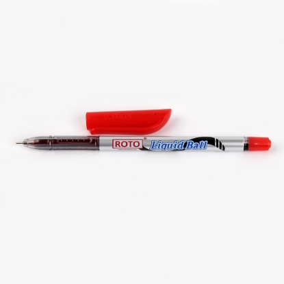 Picture of Liquid Ballpoint Pen 0.7mm Red Color - Roto