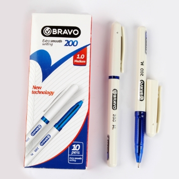 Show details for Ballpoint Pen 1 mm Blue Color - Bravo 200 Picture of Ballpoint Pen 1 mm Blue Color - Bravo 200