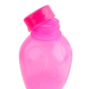 Image de Bouteille d'eau en plastique rose 1 litre - Prima