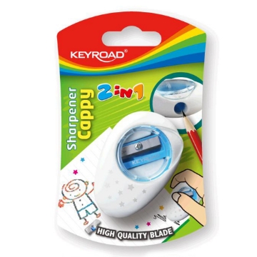 Show details for Sharpener Copy Plastic + metal + Eraser Keyroad Model KR971288 Picture of Sharpener Copy Plastic + metal + Eraser Keyroad Model KR971288