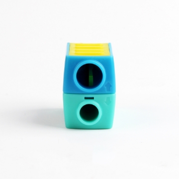 Zeige Details für Color Mate Anspitzer aus Kunststoff mit Metallklinge, zwei Öffnungen – Keyroad Modell KR971877 Bild von Color Mate Anspitzer aus Kunststoff mit Metallklinge, zwei Öffnungen – Keyroad Modell KR971877