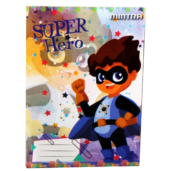Imagen de Cuaderno Escolar Inglés Pin 80 Hojas 16*22.5 cm Papel Blanco 56 gsm - Mintra.