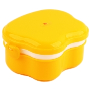 Bild von Lunchbox Apfel Form 800 ml Unterteilt in 2 Schubladen - Nomex