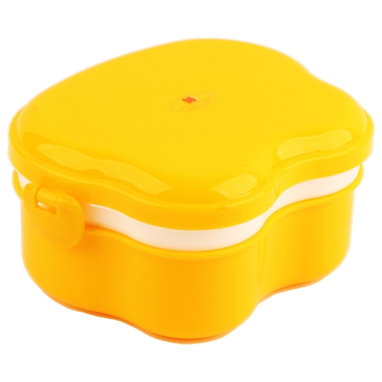 Bild von Lunchbox Apfel Form 800 ml Unterteilt in 2 Schubladen - Nomex