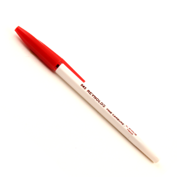 Zeige Details für Kugelschreiber Rot 0,8 mm - Reynolds 045 Bild von Kugelschreiber Rot 0,8 mm - Reynolds 045
