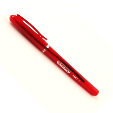 Agrandir l'image de Stylo à bille rouge 0,7 mm - Bravo 100 Image de Stylo à bille rouge 0,7 mm - Bravo 100