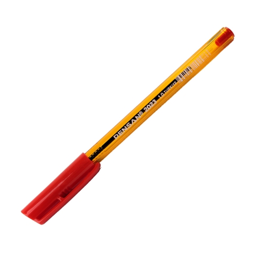 Picture of Turkish Ballpoint Pen 0.1 mm Red - Pensan 2023