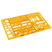 Image de Gabarit de mobilier 50:1 - Isomars M1852