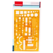 Image de Gabarit de mobilier 50:1 - Isomars M1852