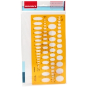 Picture of Drawing Templet Oval 20,30,40,50 - Isomars 1838