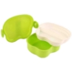 Picture of Lunch Box 500 ml Divided into Two Layers, Apple Shape, Green Color - Nomex N761