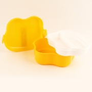 Bild von Lunchbox Apfel Form 800 ml Unterteilt in 2 Schubladen - Nomex