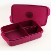 Picture of لانش بوكس بلاستيك مقسم 1 لتر – بنانا