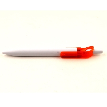 Show details for White Advertising Ballpoint Pen - 611 Picture of White Advertising Ballpoint Pen - 611