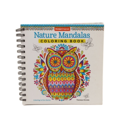 Picture of Coloring book for adult’s nature mandalay