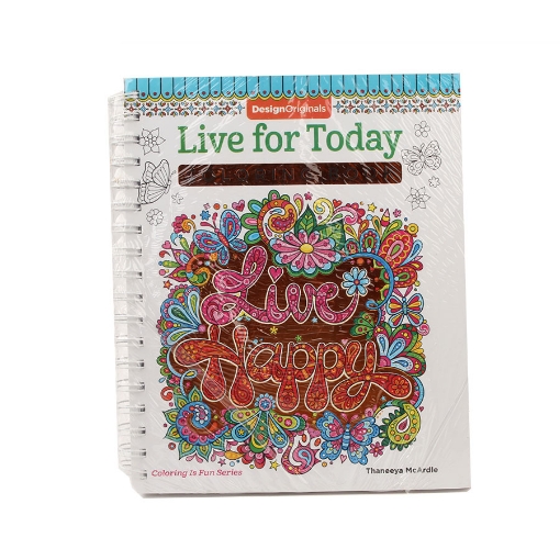 Picture of Live for today coloring Book