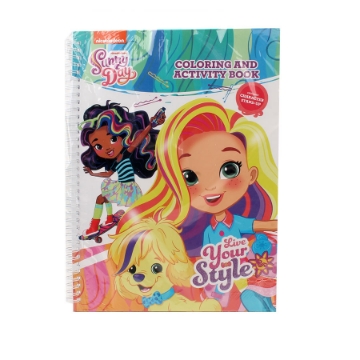 Show details for Nickelodeon Sunny Day - Live Your Style Coloring Book Picture of Nickelodeon Sunny Day - Live Your Style Coloring Book