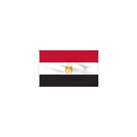 图片 علم مصر قماش صغير مقاس 15×20سم