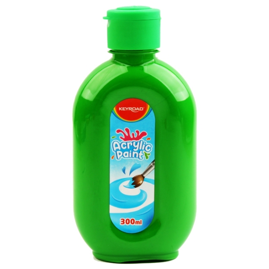 Bild von Acrylfarbe grün (300ml) Keyroad Modell KR972188