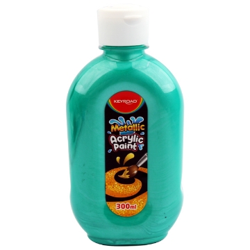 Show details for Acrylic Color metallic green (300ml) Keyroad Model KR972192 Picture of Acrylic Color metallic green (300ml) Keyroad Model KR972192