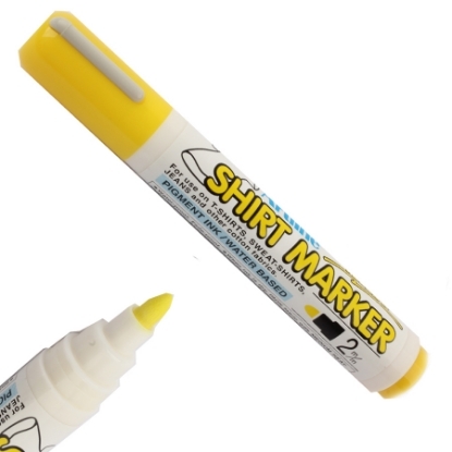 Picture of T-Shirt Marker Pen Yellow -Art Line EKT-2