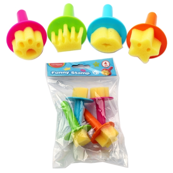 Bild von Keyroad Schaumstoffstempel Set Beutel 4 Formen Modell KR971859