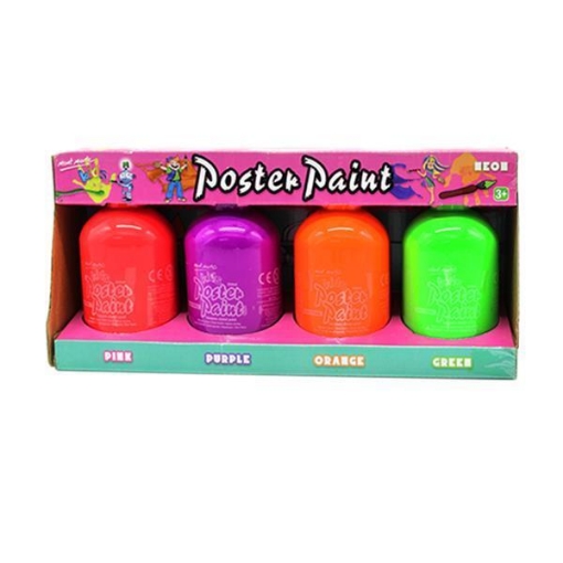 Picture of 4  Jars Neon Color Set - 255