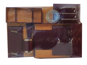 Show details for Srouji Desk Pad Set with Paper Holder 9 Pieces - High Quality Picture of Srouji Desk Pad Set with Paper Holder 9 Pieces - High Quality