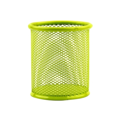 Picture of Round pen cup, colored mesh, Model 9109C