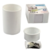 Picture of 3 Piece Set: Paper Holder Cup with Paper + Pen Holder Cup + Clips Box - Ark 1357