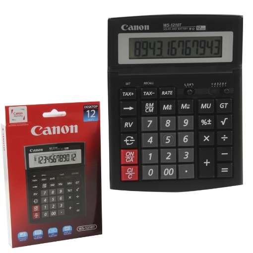 Picture of Desktop calculator Canon Model WS-1210T