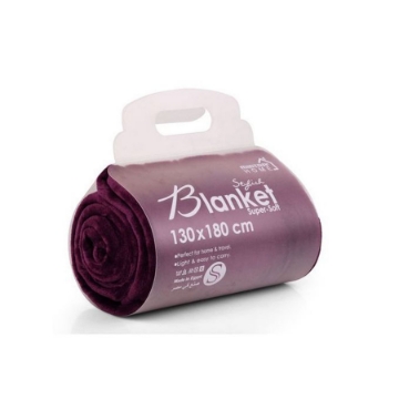 Agrandir l'image de Couverture en microfibre 180 x 130 cm violette – Mintra Image de Couverture en microfibre 180 x 130 cm violette – Mintra