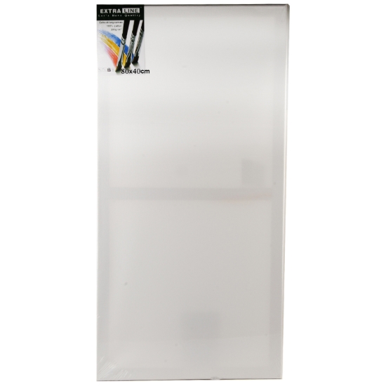 Image de Toile en coton naturel 280 g 40 x 80 cm Ligne extra