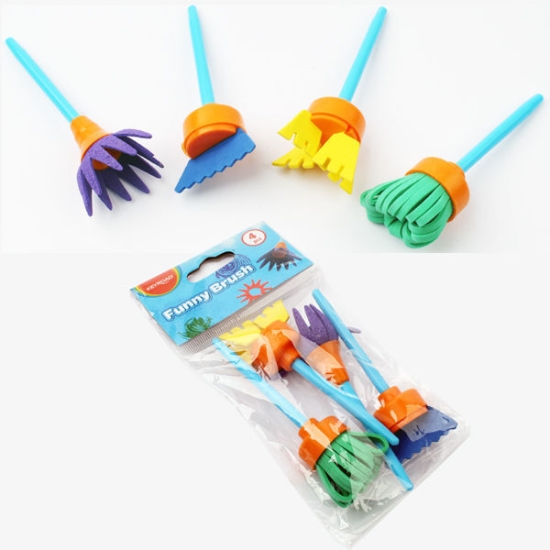 Picture of فرش للتلوين كيس من 4 قطع بأشكال مختلفة كي رود موديلKR971858