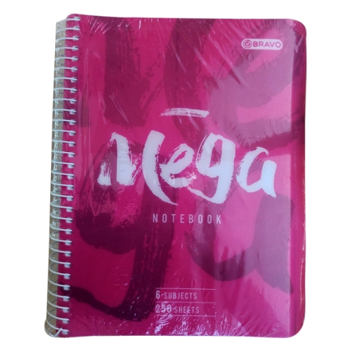 Image de Cahier Wire Mega 6 Intercalaires 250 Feuilles A4 - Sasco