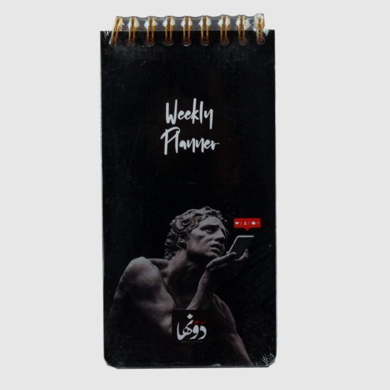 Picture of نوتة سلك بتصميم روماني 60 ورقة مقاسات 8*16 سم دونها موديل 51866