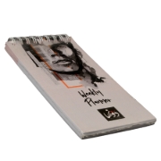 Imagen de Cuaderno de alambre 8 x 16 cm Carbón 60 Hojas - Downha