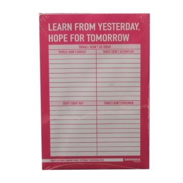 Show details for Weekly Diary Cover 50 Sheets 14 x 20 cm Better System – Dawenha Picture of Weekly Diary Cover 50 Sheets 14 x 20 cm Better System – Dawenha