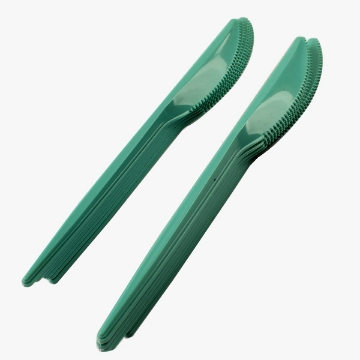 Show details for Plastic Knife, Green - 99048 Picture of Plastic Knife, Green - 99048