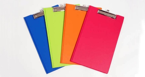 Picture of Clipboard Leather Bright Colors 33 x 23 cm - Fares