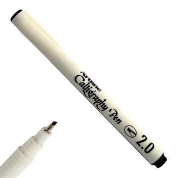 Zeige Details für Arabischer Kalligrafie-Stift 2 mm schwarz Art Line Modell EK 242N/AB Bild von Arabischer Kalligrafie-Stift 2 mm schwarz Art Line Modell EK 242N/AB