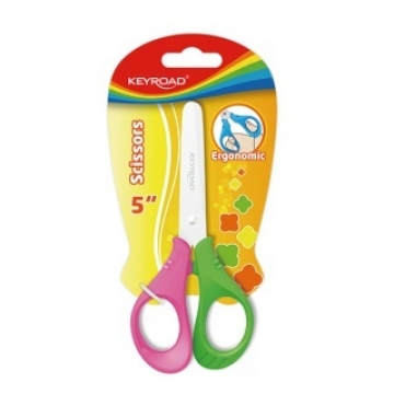 Agrandir l'image de Ciseaux en métal pour enfants 12,5 cm modèle Keyroad KR971833 Image de Ciseaux en métal pour enfants 12,5 cm modèle Keyroad KR971833