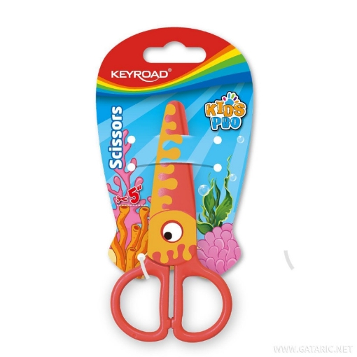 Picture of Plastic kids scissors 12.5cm Keyroad Model KR971405