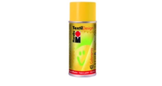 Bild von 150 ml Stoffspray Farben Mittelgelb - Marabu 021