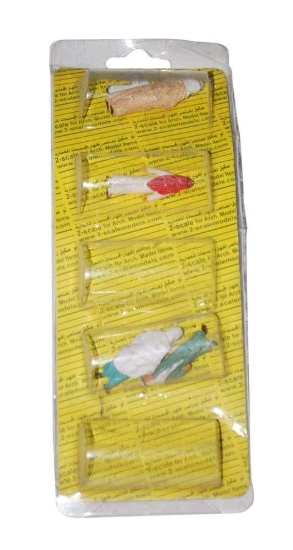 图片 海湾德国微型模型人物 5件 1:50 – 2比例