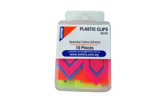 Picture of Mintra Plastic Pin Box - Fluorescent Colors 50mm - Pack of 10 Pins - Model 95882