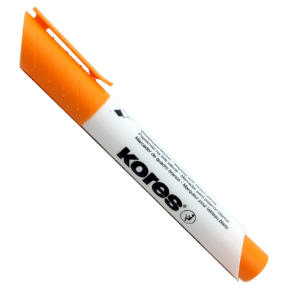 Picture of Kores K-MARKER Whiteboard XW2, chisel tip Orange