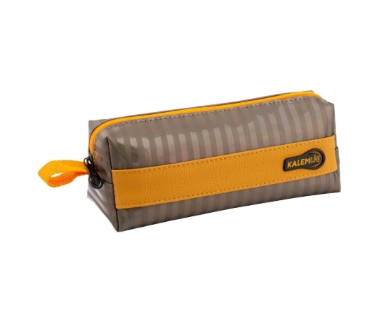 Picture of Colored Laser Fabric Zipper Pencil Case - Kalemlig KL20-STRIPES